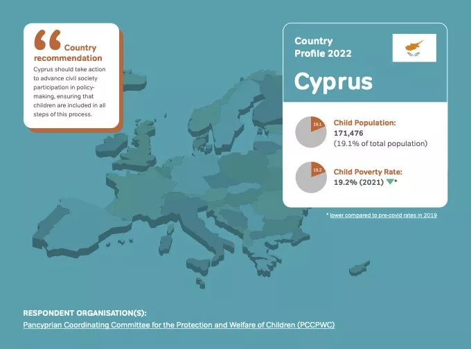 Cyprus - Country Profile 2022 on children in need