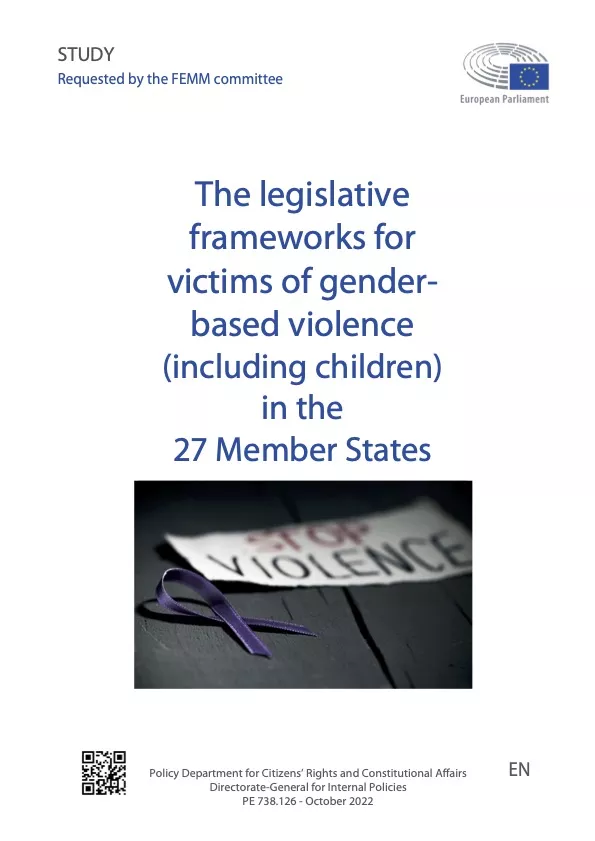 The Legislative Frameworks for Victims of Gender-Based Violence (including children) in the 27 Member States