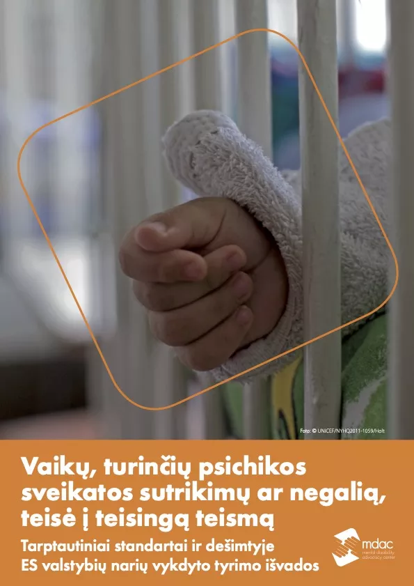 Vaikų, turinčių psichikos sveikatos sutrikimų ar negalią, teisė į teisingą teismą