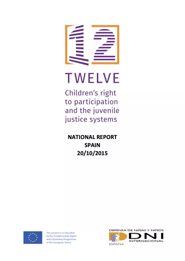 Twelve: National Report Spain