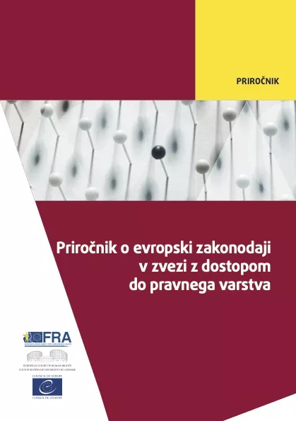 Priročnik o evropski zakonodaji v zvezi z dostopom do pravnega varstva