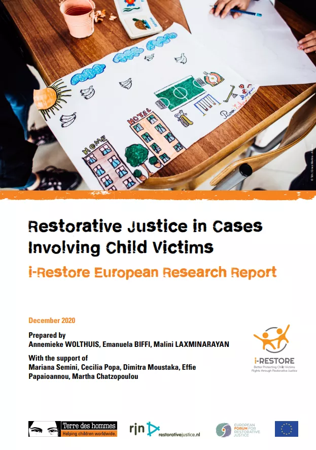 European Research Report on the Application of Restorative Justice in Cases Involving Child Victims